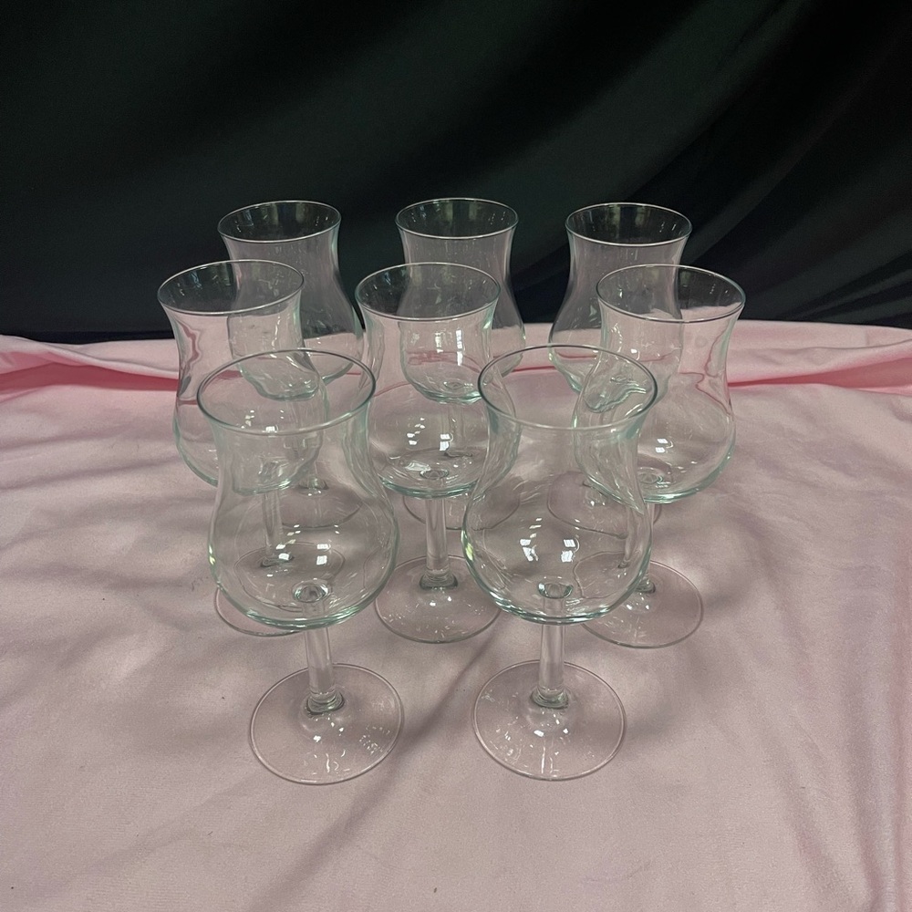Elegant Clear Wine Glasses Set of 8)